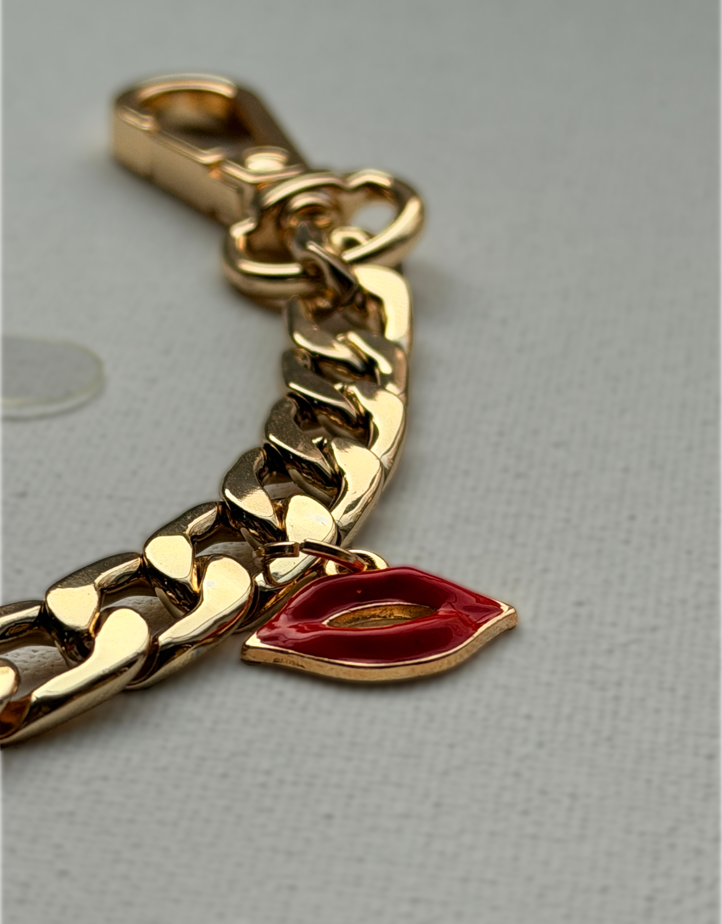 The Sabrina Gold Charm Set Accessory