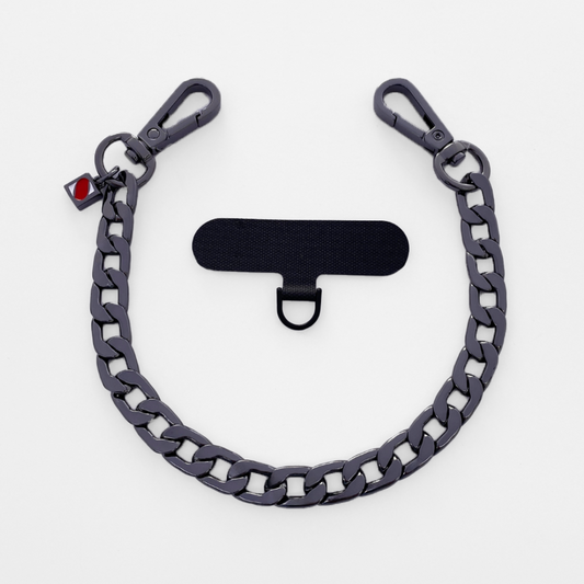 Flat Gunmetal Chain